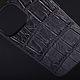 Чехол на любую модель iPhone из кожи крокодила IMA8002B3. Чехол. CrocShop товары из экзотической кожи. Ярмарка Мастеров.  Фото №8