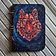 Notepad A4 "Red wolf". Notebooks. EVAG vyzhiganie i zhivopis po derevu. My Livemaster. Фото №4