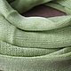 Seamless scarf-snood made of 100% linen ' Spring freshness'. Snudy1. Mochalka.. My Livemaster. Фото №5