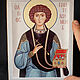 Icon 'Saint Panteleimon the healer'. Icons. ikon-art. My Livemaster. Фото №4