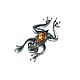 Order Brooch with amber 'Princess frog', ser. 925 PR. Amber_shop39. Livemaster. . Brooches Фото №3