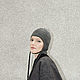 Шапка шлем. Шапки. Polina Benefit. Ярмарка Мастеров.  Фото №6