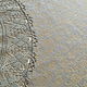 Oval linen tablecloth 250/140 Ivanovskaya stitch. Tablecloths. flax&lace. My Livemaster. Фото №5