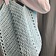 Сумка вязаная. Сумка-шоппер. NataBern - Leather accessories. Ярмарка Мастеров.  Фото №7