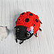 Brooch-pin: Ladybug. Brooches. Dolltime 14. My Livemaster. Фото №6