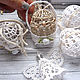 A set of openwork Easter eggs, baskets and an angel. Easter souvenirs. BarminaStudio (Marina)/Crochet (barmar). Online shopping on My Livemaster.  Фото №2