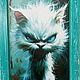 Добрый кот. Картины. soulhandmade 7. Ярмарка Мастеров.  Фото №4