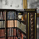 Library miniature on the bookshelf. Interior elements. Decoupage. My Livemaster. Фото №5