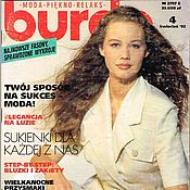 Материалы для творчества handmade. Livemaster - original item Burda Moden Magazine 4 1992 (April) in Polish. Handmade.