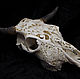 The bull's skull carved 'Keeper of the forest'. Interior masks. I.K.. Online shopping on My Livemaster.  Фото №2