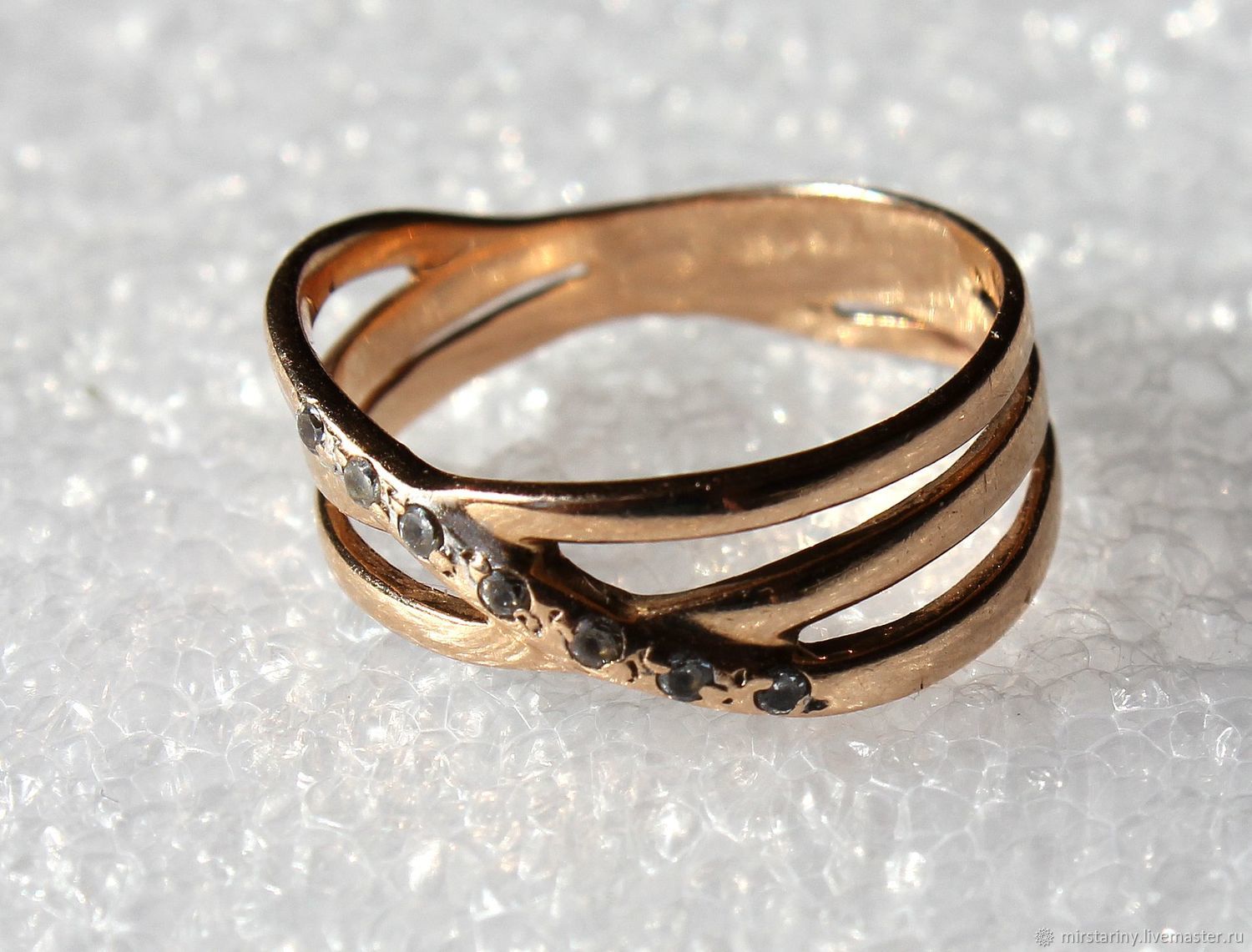 Золотое кольцо для