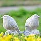 Order Birds on acorns 2pcs. Provence Vintage home and garden. Decor concrete Azov Garden. Livemaster. . Figurines Фото №3
