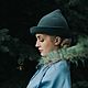 Заказать Шляпа Шармбатон FLEUR DELACOUR. Шляпка ведьмы, волшебницы Гарри Поттер. MoroshkaHats Головные уборы. Ярмарка Мастеров. . Шляпы Фото №3