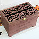 Wedding chest (wooden Treasury) with engraving. Chests. Wedding Adventure. Online shopping on My Livemaster.  Фото №2