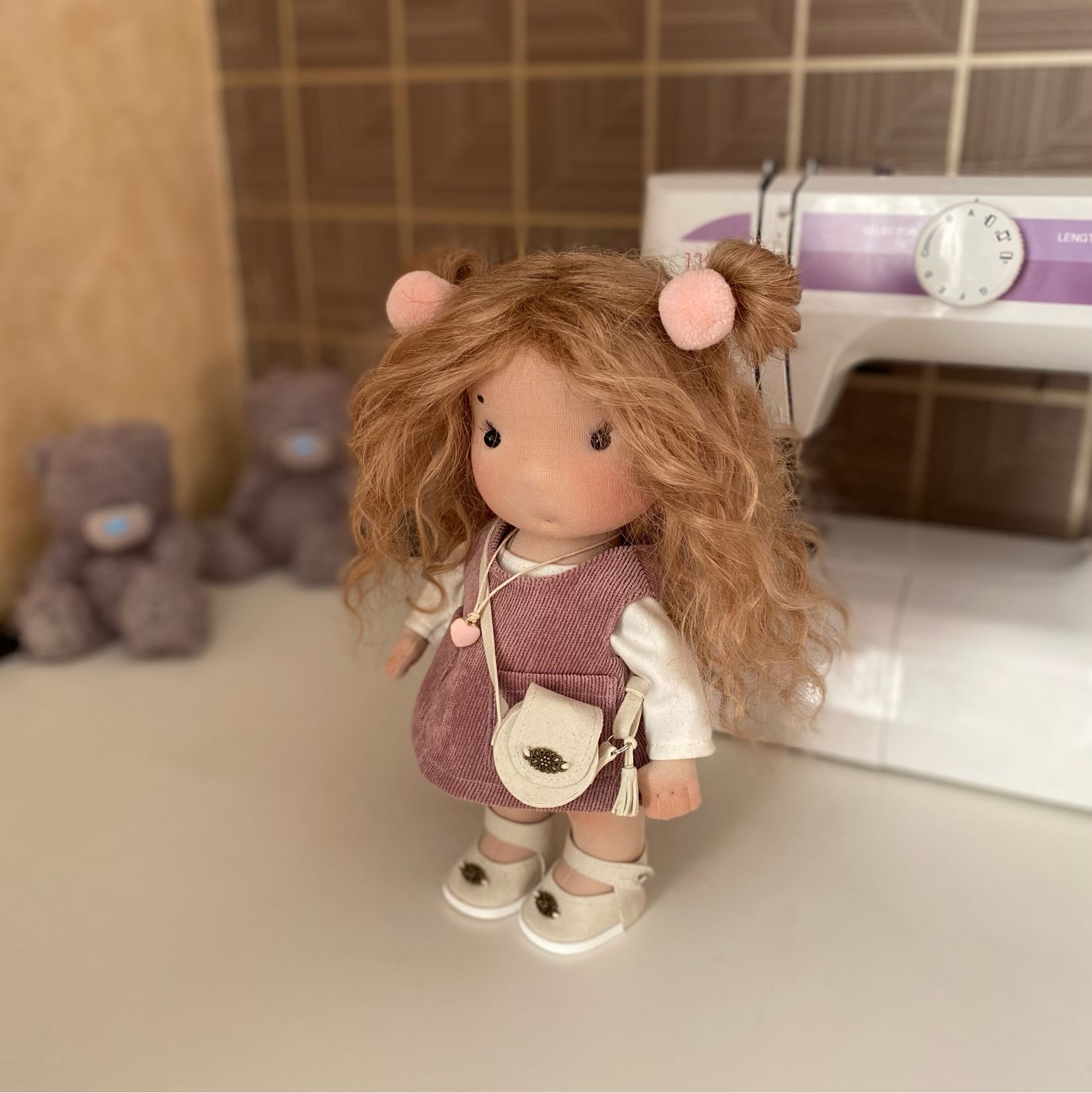 Кукла из ткани Тильда пупс мягкая игрушка куколка купить в интернет ...