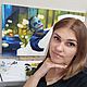 Картина маслом  Джокер в полицейской машине. Картины. Картина маслом    Алёна Данкова. Ярмарка Мастеров.  Фото №13