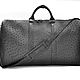 Order Travel/sports bag, made of genuine ostrich leather!. SHOES&BAGS. Livemaster. . Travel bag Фото №3