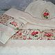 MONOGRAMA y ROSA-toallas de felpa en el surtido. Towels. HOME TEXTILE (jannet). Online shopping on My Livemaster.  Фото №2