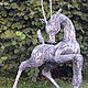 Order Sculpture wire "Antelope". Садовые скульптуры из проволоки Lesovskih. Livemaster. . Garden figures Фото №3