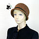Order Elegant women's hat ' Slouch'. Mishan (mishan). Livemaster. . Hats1 Фото №3