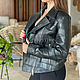 Order Women's Crocodile Leather Jacket. exotiqpython. Livemaster. . Outerwear Jackets Фото №3