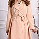 Women's summer raincoat with a smell and a belt, beige trench coat, Raincoats and Trench Coats, Novosibirsk,  Фото №1