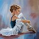 Little ballerina. Pictures. ArtFairy Portrets and Caricatures (artfairy). Online shopping on My Livemaster.  Фото №2