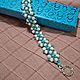 Браслет из бусин и бисера. Браслет из бусин. GMjewelry. Ярмарка Мастеров.  Фото №4