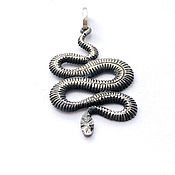 Украшения handmade. Livemaster - original item Snake. Cobra. PYTHON. pendant, pendant, keychain, accessory. Handmade.