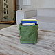 Заказать Корзина-мешок для хранения M 29*15*15 см./цвет зеленый. ecoideas.shop. Ярмарка Мастеров. . Корзины Фото №3