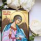 Holy Guardian Angel.Hand painted icon on gold, Icons, St. Petersburg,  Фото №1