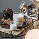 Новогодняя свеча с ароматом Хвойный лес. Свечи. SANNY CANDLE - соевые свечи handmade. Ярмарка Мастеров.  Фото №4