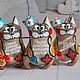 Кофейные котики ( Подарок медсестре) 3 варианта. Чердачная кукла. Марина Банникова*Кофейные сувениры*. Ярмарка Мастеров.  Фото №4