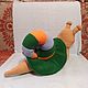 Snail. A gloved theatrical doll with moving horns. Puppet show. teatr.tati. My Livemaster. Фото №5