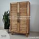 Шкаф с жалюзийными дверцами/120. Шкафы. countrywood.shop. Интернет-магазин Ярмарка Мастеров.  Фото №2