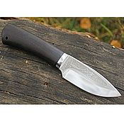 Подарочный нож ручной работы ТИГР дамаск