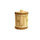 Wooden tuesok for honey 0,5 kg. Packaging for honey. Jars. SiberianBirchBark (lukoshko70). My Livemaster. Фото №5