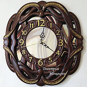 Для дома и интерьера handmade. Livemaster - original item Wall clock. Handmade.