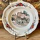 Винтаж: Тарелка суповая Sarreguemines obernai. Фаянс. Диаметр 25 см. Тарелки винтажные. Decor de table. Ярмарка Мастеров.  Фото №4