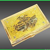 Сумки и аксессуары handmade. Livemaster - original item Business card holder men`s metal z183. Handmade.
