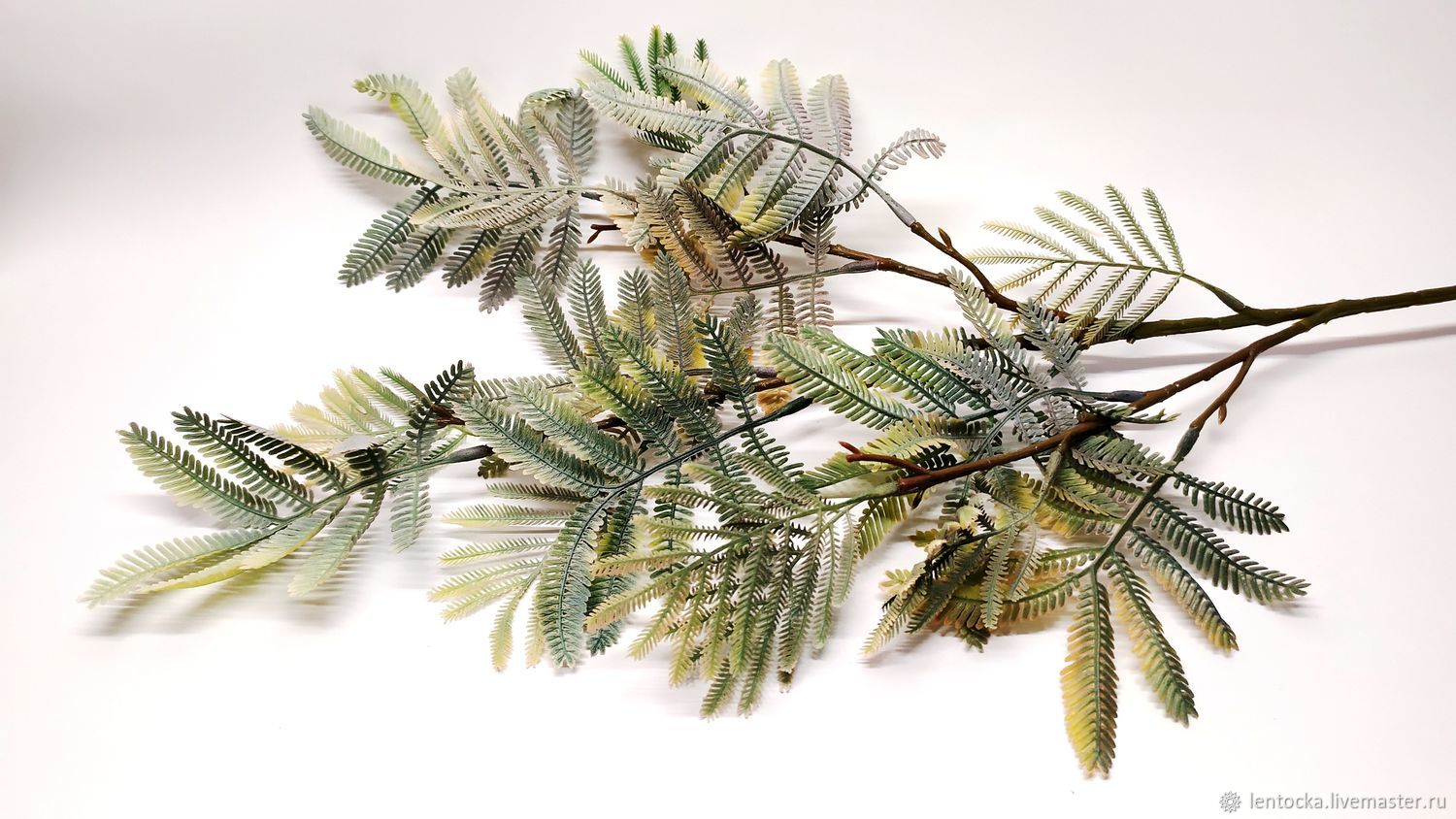 Мимоза Ветка Акации Искусственные цветы. Флористика и декор купить в ...