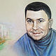 Портрет мужчины по фото на заказ 30х40, Картины, Москва,  Фото №1