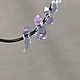 Змейка кулон. Хрусталь Лэмпворк. Кулон. Огненные бусины JG - jewelry Glass. Ярмарка Мастеров.  Фото №6
