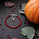 Браслет из сердолика "Pumpkin. Тыква". Браслет из бусин. STONE MAGIC Украшения Ольга. Ярмарка Мастеров.  Фото №6