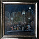 The procession with lights Oil painting the Painting in the nursery. Pictures. 'My s Muhtarom'. Online shopping on My Livemaster.  Фото №2