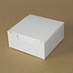 Коробка 8x8x3,5 см, самосборная, белый мелованный картон. Коробки. Master-Pack. Ярмарка Мастеров.  Фото №4