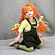 Шарнирная кукла Рыжик. Шарнирная кукла. Светлана Соколова Finist Doll. Ярмарка Мастеров.  Фото №6