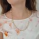 Сотуар, колье, бусы  «Camellia». Колье. Olga Kokina_jewelry. Ярмарка Мастеров.  Фото №6
