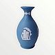 Винтаж: Wedgwood Jasperware blue винтажная английская ваза. Вазы винтажные. Decor.mylove. Ярмарка Мастеров.  Фото №4