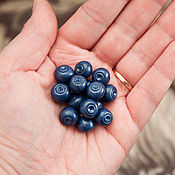 Материалы для творчества handmade. Livemaster - original item blueberries. Handmade.